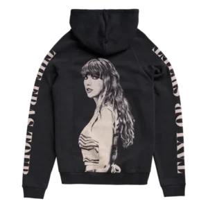 Taylor Swift The Eras Tour Black Hoodie