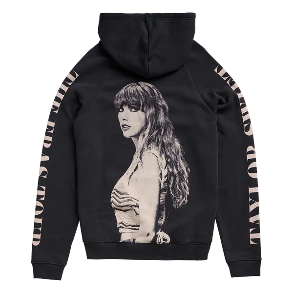 Taylor Swift The Eras Tour Black Hoodie