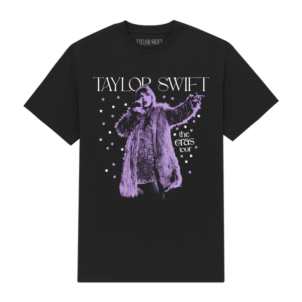 Taylor Swift The Eras Tour Live Photo Stars T-Shirt