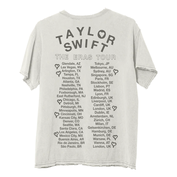 Taylor Swift The Eras Tour Photo Oversized T-Shirt