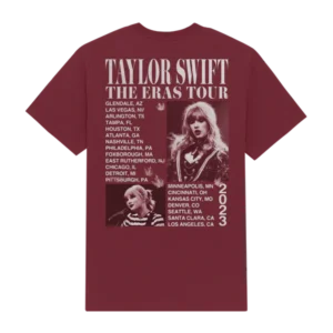 Taylor Swift The Eras Tour RED (Taylor's Version) Album T-Shirt