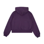 The Story Of Us Purple Crop Hoodie