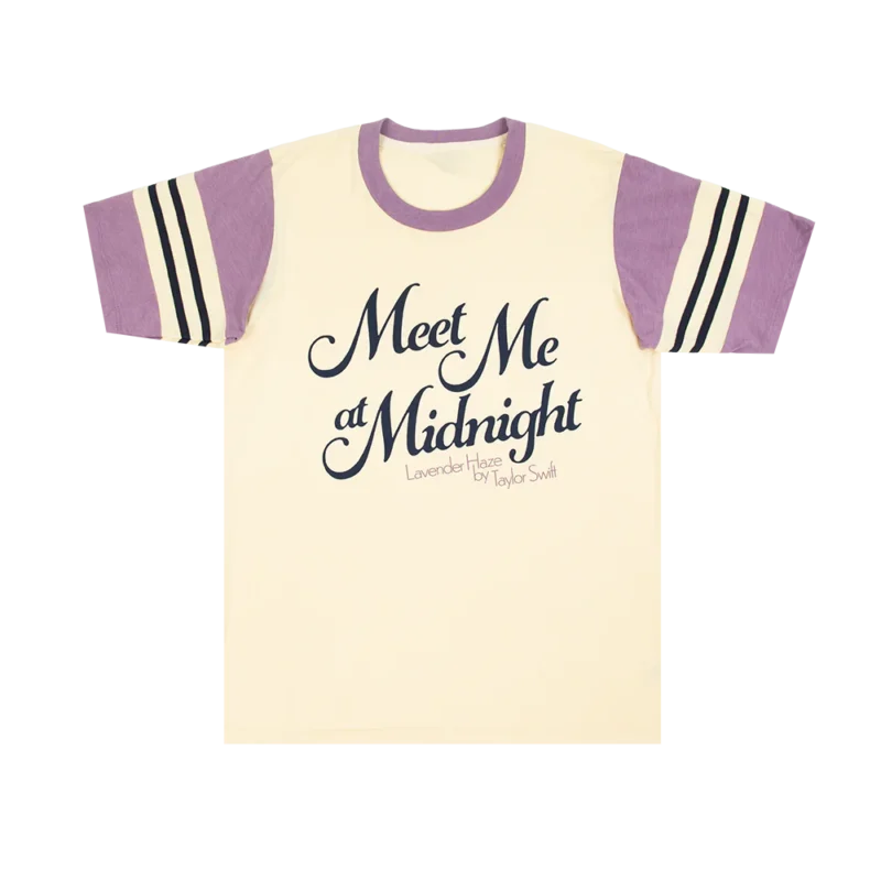 Meet Me At Midnight Colorblocked Tee