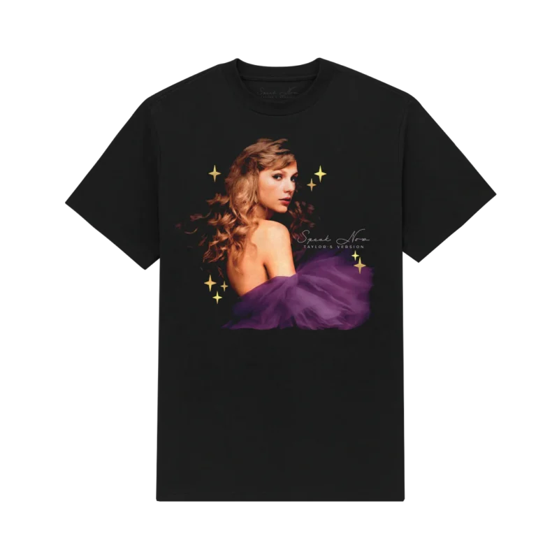 Speak Now (Taylor's Version) Black T-Shirt