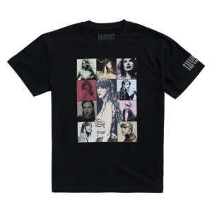 Taylor Swift The Eras International Tour Black T-Shirt