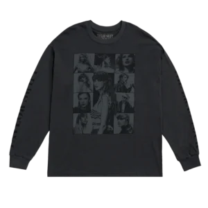 Taylor Swift The Eras Tour Black Long Sleeve T-Shirt