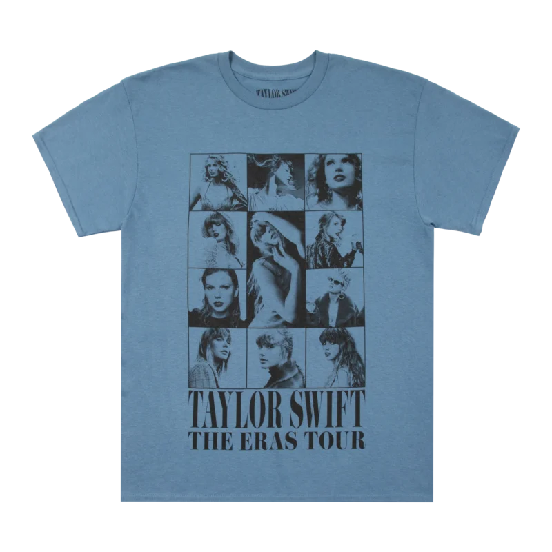 Taylor Swift The Eras Tour Blue T-Shirt