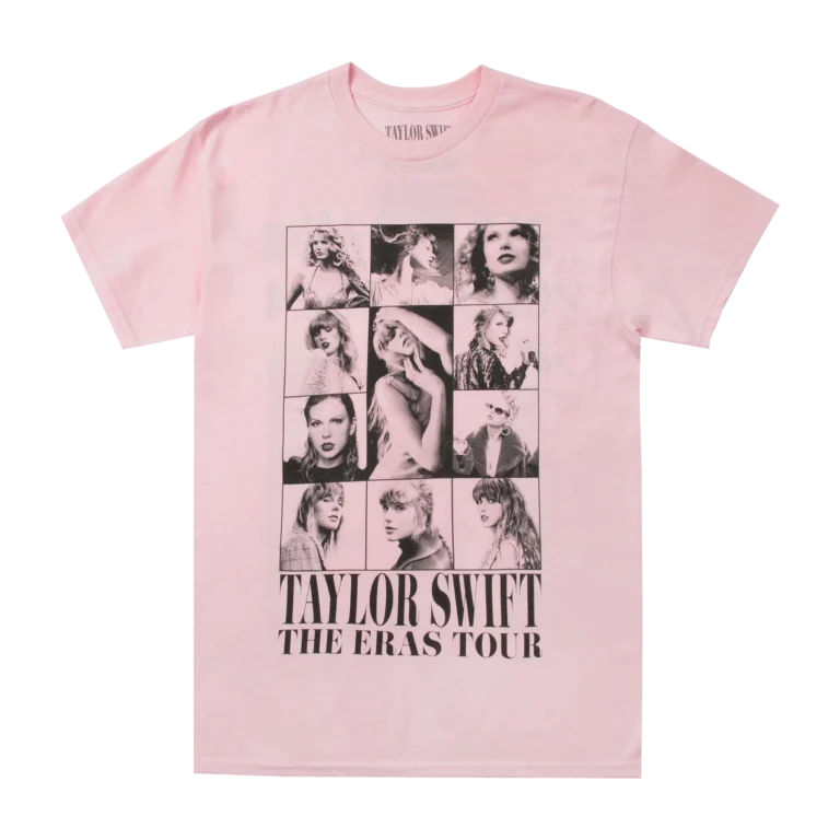 Taylor Swift The Eras Tour Pink T-Shirt