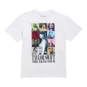 Taylor Swift The Eras Tour US Dates White T-Shirt