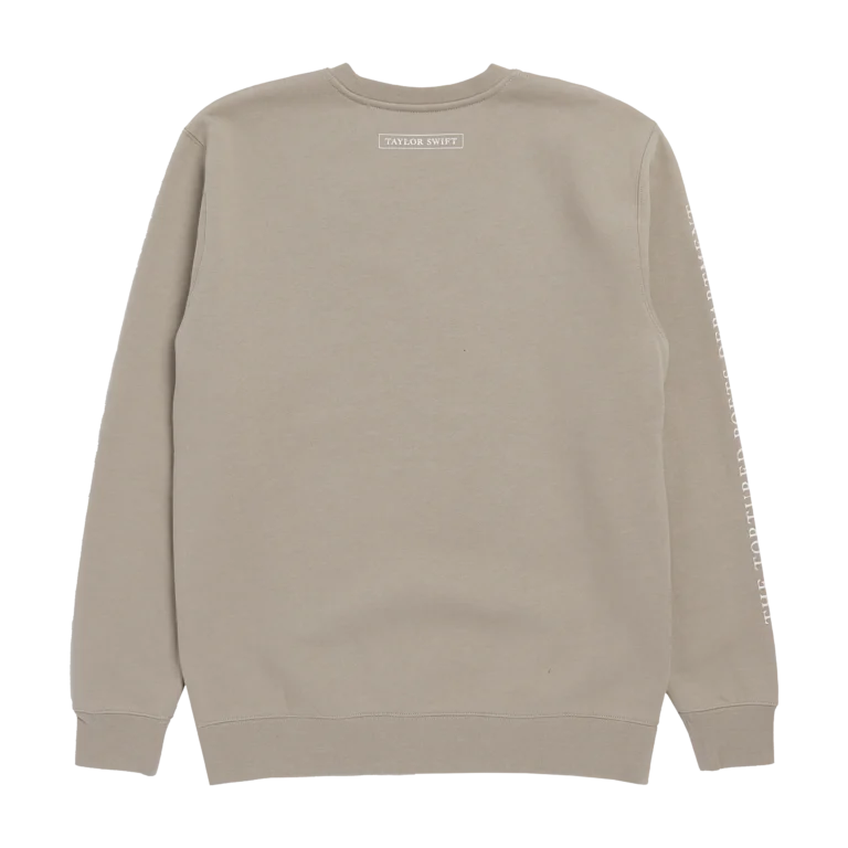 The Tortured Poets Department Beige Crewneck