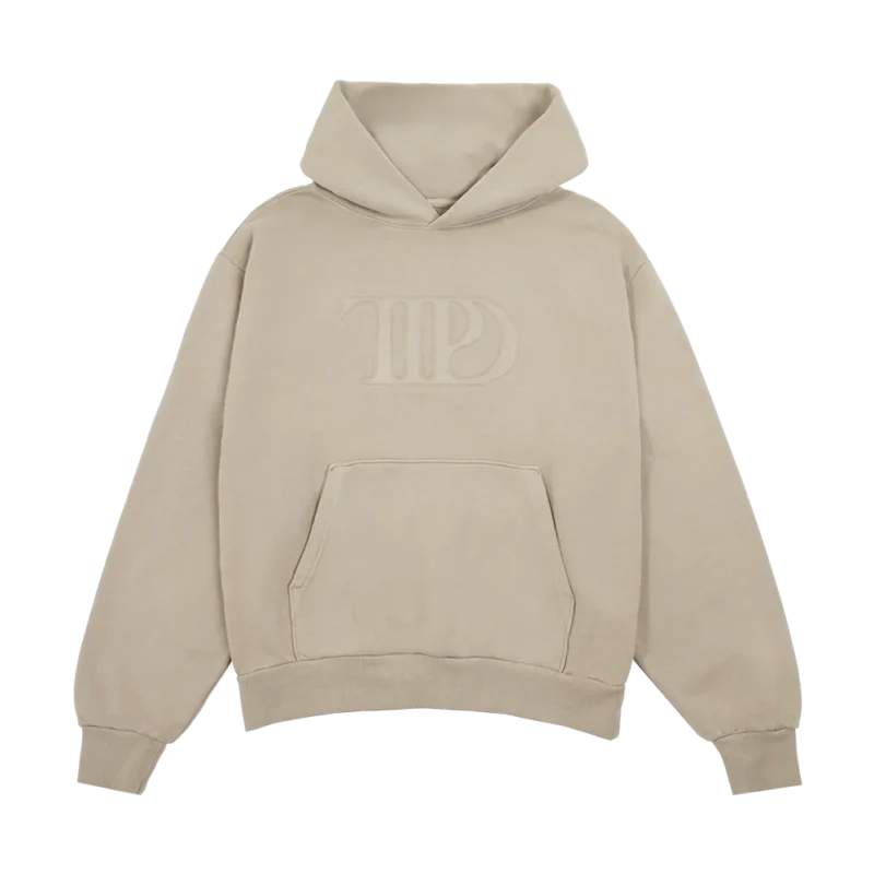 The Tortured Poets Department Beige Hoodie