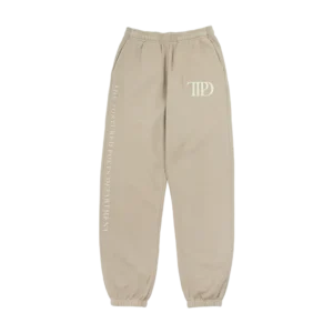 Taylor Swift The Tortured Poets Department Beige Sweatpants