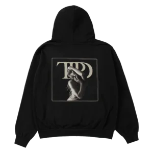 The Tortured Poets Department Black Hoodie