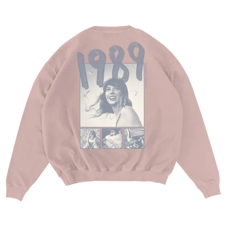 1989 (Taylor's Version) Pink Crewneck b