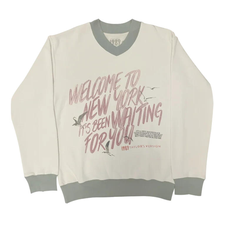 Welcome To New York V-Neck Pullover