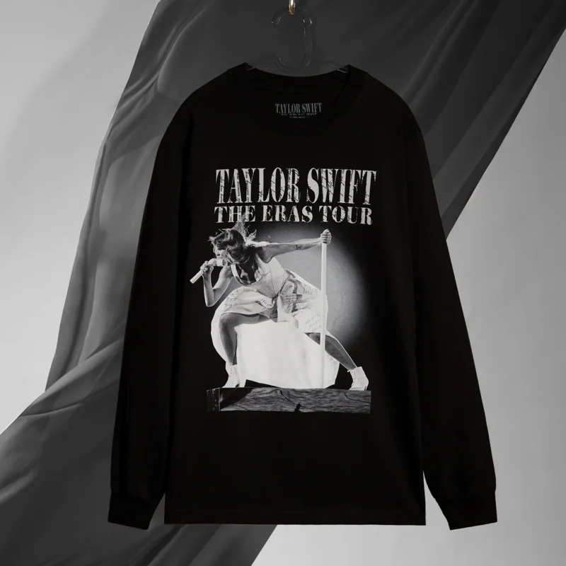 The Eras Tour TTPD Live Photo Longsleeve Oversized T-Shirt