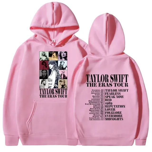 Taylor Swift Hoodie – The Eras Tour Pink Hoodie