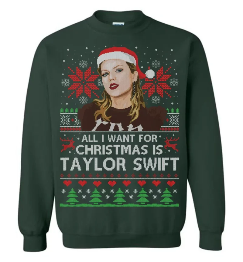 Taylor Swift Sweater Ugly Christmas Sweater