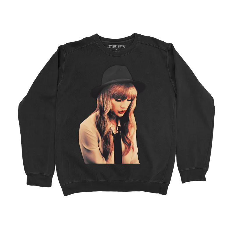 Taylor Swift Sweatshirt The Eras Tour Black Heather Sweatshirt