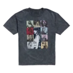 Taylor Swift The Eras International Tour Mineral Wash Gray T-Shirt