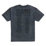 Taylor Swift The Eras International Tour Mineral Wash Gray T-Shirt back