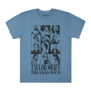 Taylor Swift The Eras Tour Blue T-Shirt