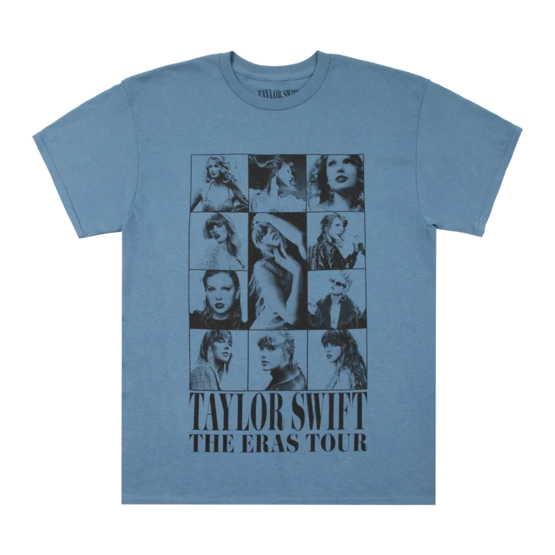 Taylor Swift The Eras Tour Blue T-Shirt