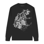 Taylor Swift The Eras Tour Collage Black Long Sleeve