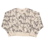 Taylor Swift The Eras Tour Cropped Beige Pullover