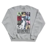 Taylor Swift The Eras Tour Heather Gray Crewneck