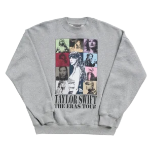 Taylor Swift The Eras Tour Heather Gray Crewneck