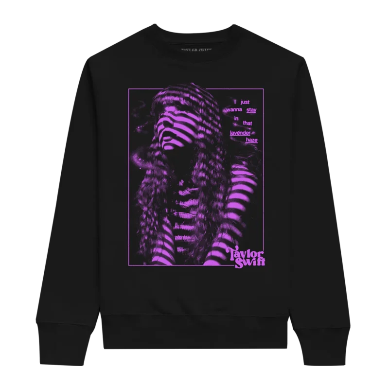 Taylor Swift The Eras Tour I Just Want To Stay Crewneck-Taylor Swift Eras Tour Merch