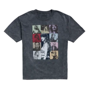 Taylor Swift The Eras Tour Mineral Wash Gray T-Shirt