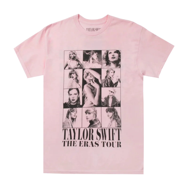 Taylor Swift The Eras Tour Pink T-Shirt