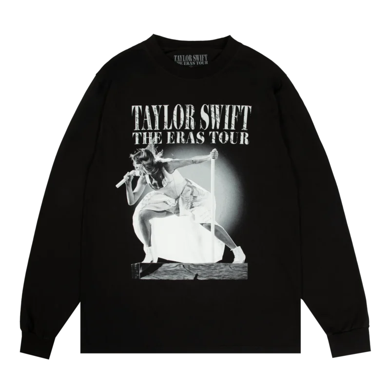 Taylor Swift The Eras Tour TTPD Live Photo Longsleeve Oversized T-Shirt