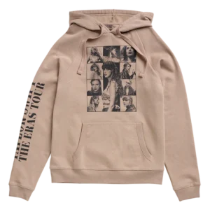 Taylor Swift The Eras Tour Taupe Hoodie