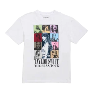 Taylor Swift The Eras Tour US Dates White T-Shirt