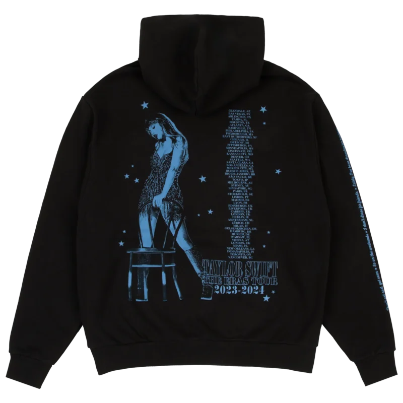 Taylor Swift The Eras Tour Vigilante Live Photo Hoodie back