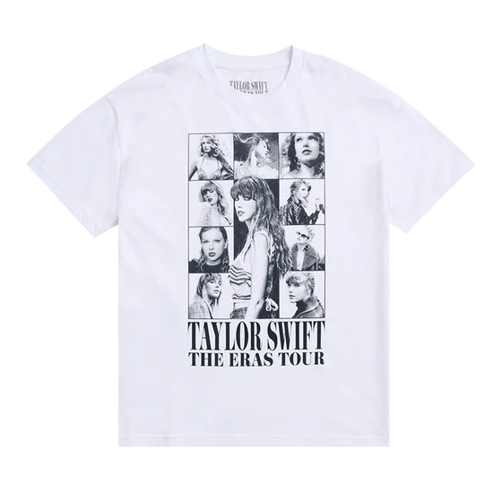 Taylor Swift The Eras Tour White T-Shirt