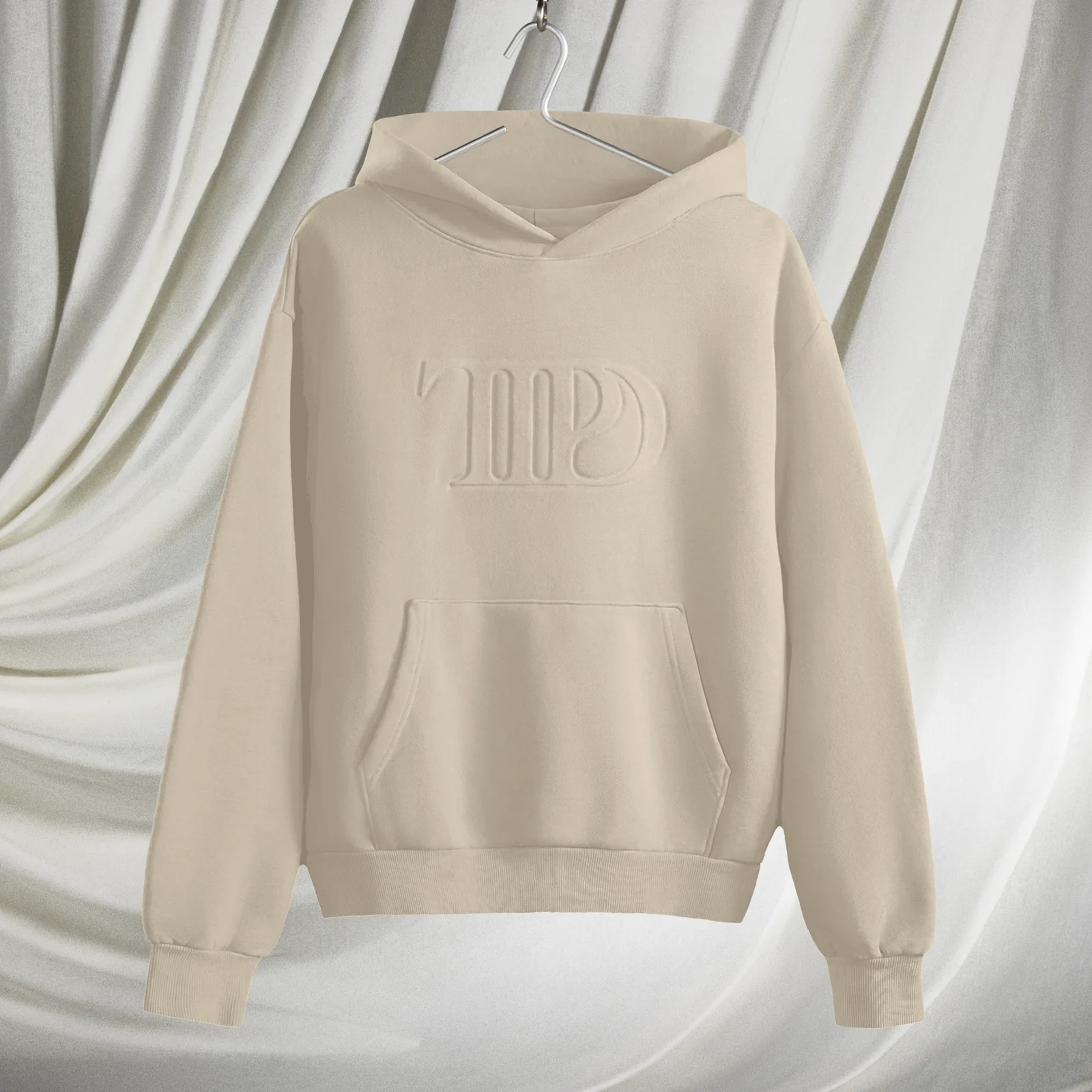 The Tortured Poets Department Beige Hoodie