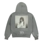 The Tortured Poets Department Gray Hoodie back