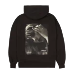 Who's Afraid Of Little Old Me Dark Brown Hoodie back