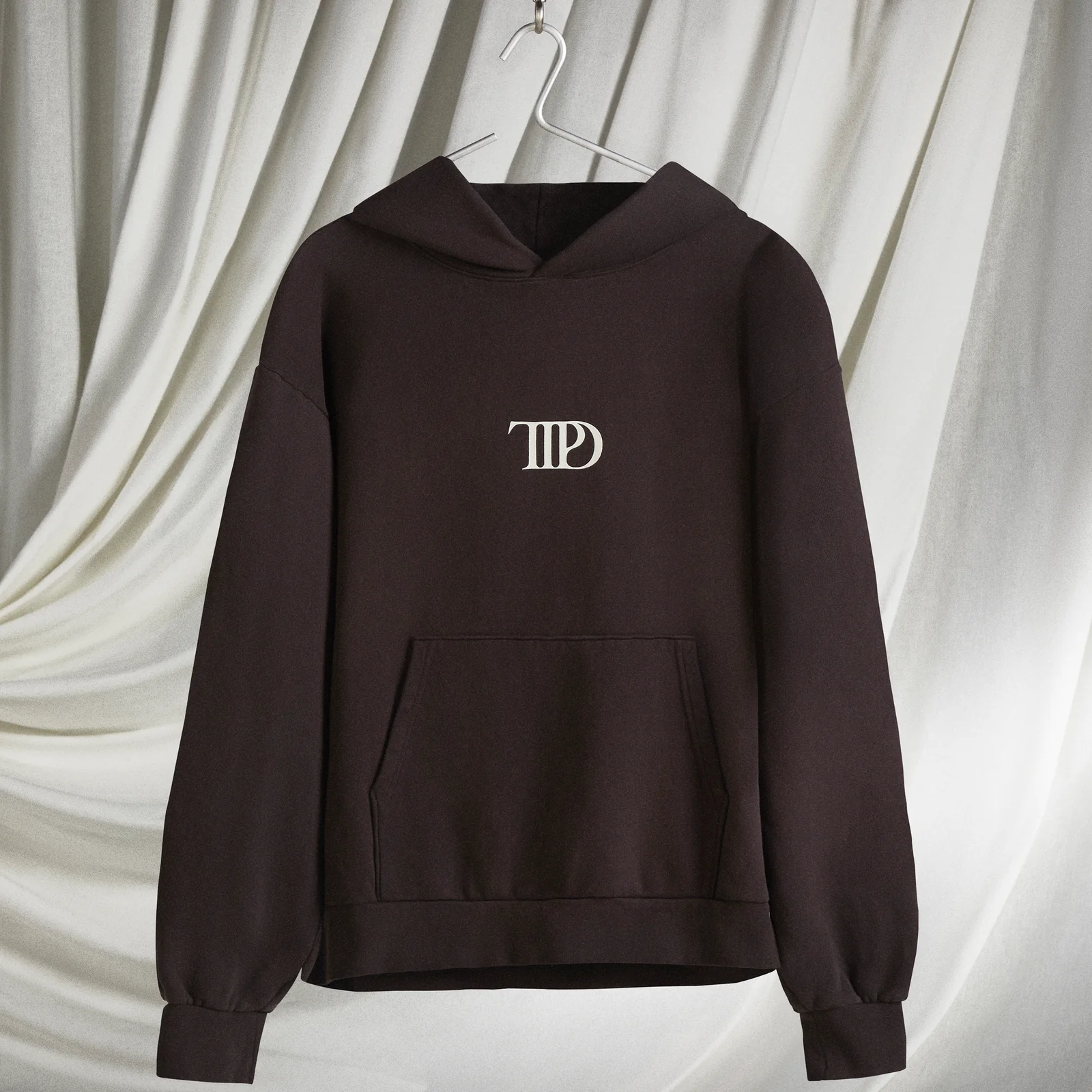 Who's Afraid Of Little Old Me Dark Brown Hoodie