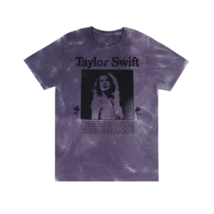 Speak Now (Taylor's Version) Tracklist Purple Tie Dye T-Shirt