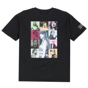 Taylor Swift The Eras Tour Through Vancouver I Black T-Shirt