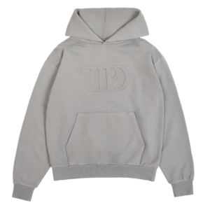 TTPD Gray Embossed Hoodie