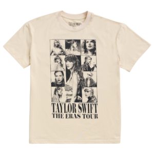 Taylor Swift The Eras Tour Through LA Beige T-Shirt