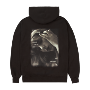 Who's Afraid Of Little Old Me Dark Brown Hoodie